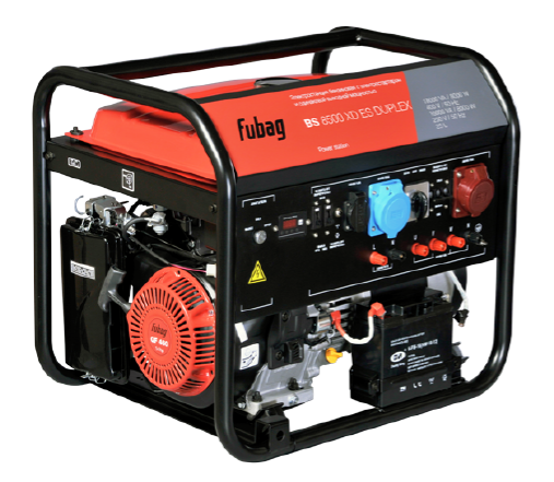 Бензиновый генератор FUBAG BS 8500 XD ES DUPLEX 641021