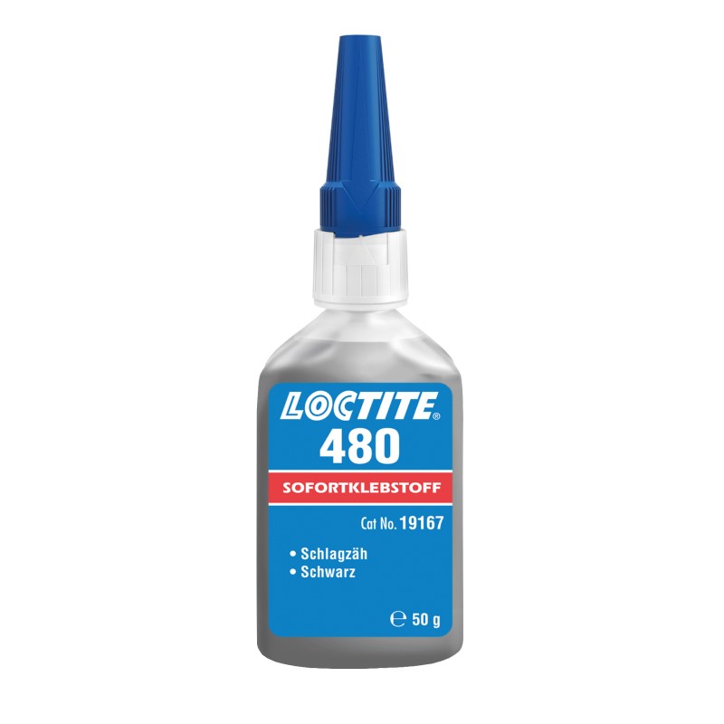 Клей упрочненный LOCTITE 480  50г. черн.246577