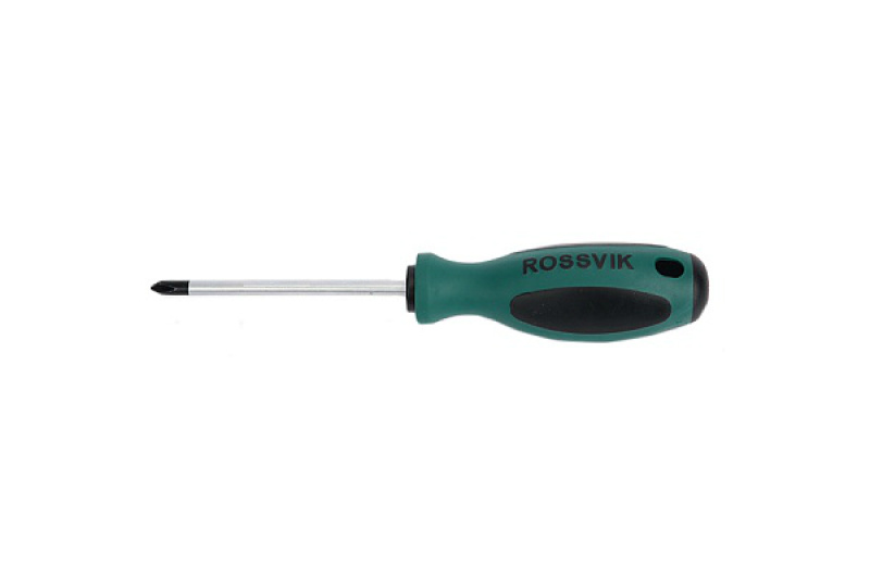 Отвертка крестовая ROSSVIK PH1*200мм PH1200
