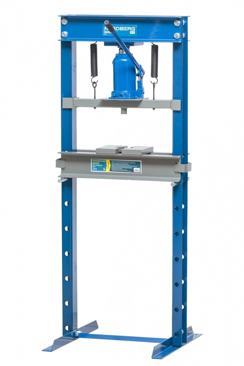 Пресс гидравлический, силовое устройство - домкрат, усилие 20 тонн NORDBERG ECO N3620JL
