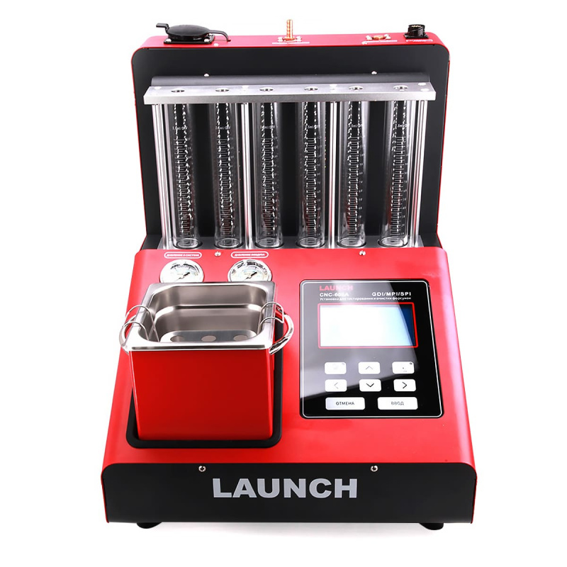 Установка для тестирования и очистки форсунок FSI, GDI и MPI Launch CNC-605A GDI