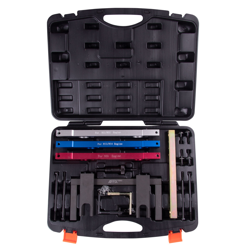 AFFIX Набор фиксаторов распредвала / коленвала, BMW, кейс, 16 предметов AF10321216C