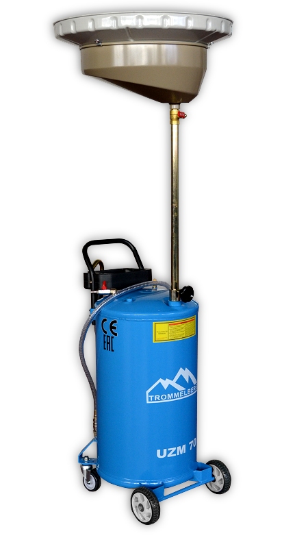 Установка для сбора масла мобильная 80 литров UZM70