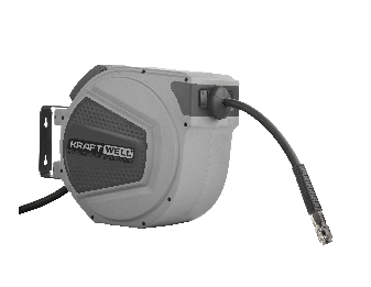 Катушка для раздачи воздуха/воды, закрытая пластиковая KraftWell KRW1731.C4
