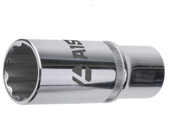 Головка глубокая 14мм 1/2" 6-гранная сатиновая