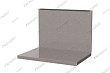 Комплект полка/стенка для верстаков БТ и 2ТВ - серый металлик  01.500L-9007