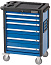 Тележка инструментальная профессиональная (синяя) T6N(B) NORDBERG