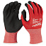 Перчатки защитные Cut level (Кат Левел) 1/A, M/8 CUT A GLOVES - 8/M - 1PC MILWAUKEE 4932471416